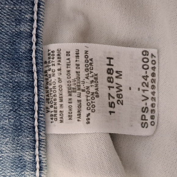 VF Jeanswear Jeans, the original "Riders", Sz. 26W - Picture 6 of 10